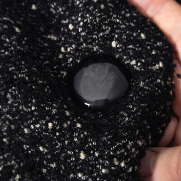 Talbots Petites Women’s Knit Coat Dark Academia Minimalist Structured Fit Sz 2 - Picture 6 of 10